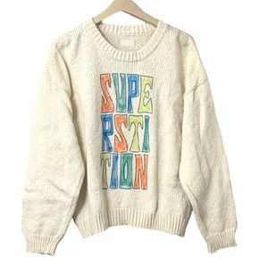 Mother The Jumper Superstition Sweater Size Large